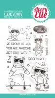 Stay Cool - Clear Stamps - Avery Elle