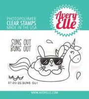 Suns Out - Clear Stamps - Avery Elle