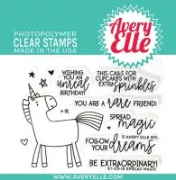 Spread Magic - Clear Stamps - Avery Elle
