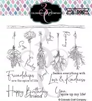 Spice of Life - Clear Stamps - Colorado Craft Company