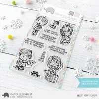 Best Gift Ever - Clear Stamps - Mama Elephant