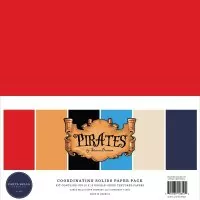 Pirates - Coordinating Solids Pack - 12"x12" - Carta Bella