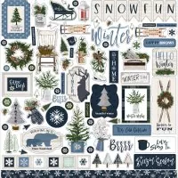 Welcome Winter - Element Stickers - Carta Bella