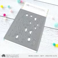 Word Cover HBTY - Creative Cuts - Dies - Mama Elephant