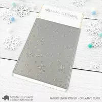 Magic Snow Cover - Creative Cuts - Dies - Mama Elephant