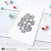 Thinking of You Dies Creative Cuts Mama Elephant