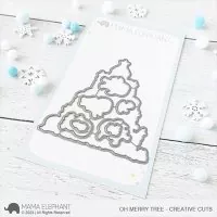 Oh Merry Tree - Creative Cuts - Dies - Mama Elephant
