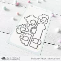 Deliver by Truck - Creative Cuts - Dies - Mama Elephant