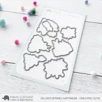 Deliver Spring Happiness - Creative Cuts - Dies - Mama Elephant