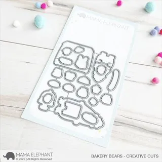 Bakery Bears - Creative Cuts - Dies - Mama Elephant