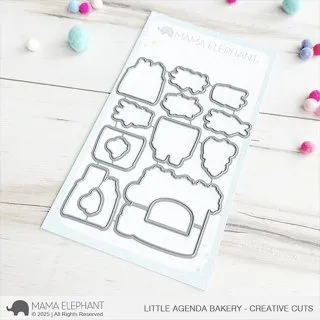 Little Agenda Bakery Dies Creative Cuts Mama Elephant