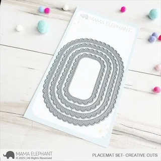 Placemat Set - Creative Cuts - Dies - Mama Elephant
