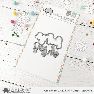 Oh Joy Halo Script - Creative Cuts - Dies