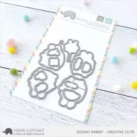Zodiac Rabbit - Creative Cuts - Mama Elephant