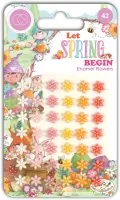 Let Spring Begin - Enamel Flowers - Craft Consortium