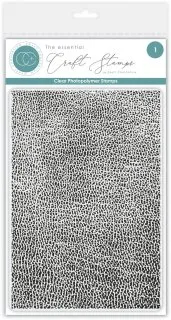 Craft Consortium Leather Texture clear stamp