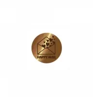 Wax Seal Stamp - Happy Mail 1 - Carlijn Design