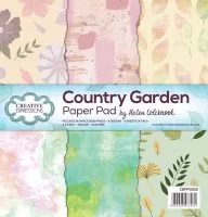 Helen Colebrook - Country Garden - Paper Pad - 8"x8" - Creative Expressions