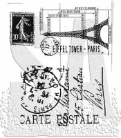 I See Paris Tim Holtz Rubber Stamps Stamper Anonymous