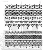 Crochet Trims Tim Holtz Rubber Stamps Stamper Anonymous