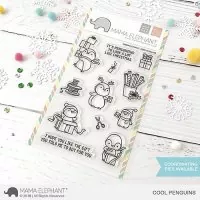 Cool Penguins - Clear Stamps - Mama Elephant