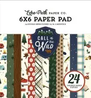 Call Of The Wild - Paper Pad - 6"x6" - Echo Park