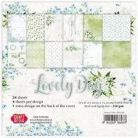 Lovely Day - Paper Pack - 6"x6" - Craft & You Design