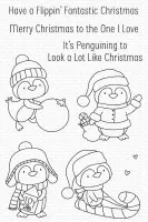 It's Penguining To Look a Lot Like Christmas - Clear Stamps - My Favorite Things