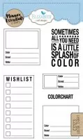 Color Chart - Clear Stamps - Planner Essentials