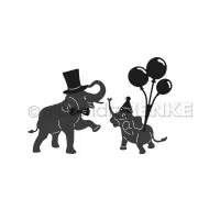Elefanten Party - Stanzen - Alexandra Renke
