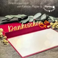 Dankeschön - Die Set - FarbTon Papier