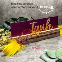 Taufe - Die Set - FarbTon Papier