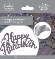 All Hallows Eve - Happy Halloween - Dies - Crafters Companion