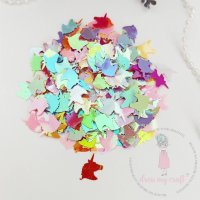 Sparkling Unicorn - Shaker Slices - Dress My Craft