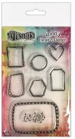 Box It Up dylusions Clear Stamps