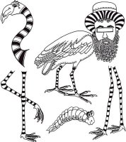Waddle Waddle - Cling Stamps - Dylusions