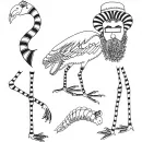 Waddle Waddle - Cling Stamps - Dylusions