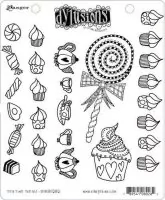 Tea Time Treats - Rubber Stamps - Dylusions