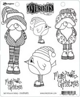 Christmas Just Robbin Along - Rubber Stamps - Dylusions