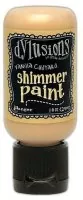 Dylusions Shimmer Paint - Flip Cap Bottle - Vanilla Custard - Ranger
