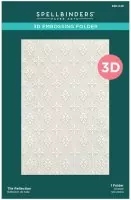 Tile Reflection - 3D Embossing Folder - Spellbinders