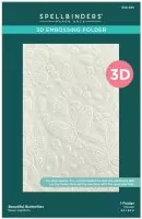 Beautiful Butterflies - 3D Embossing Folder - Spellbinders