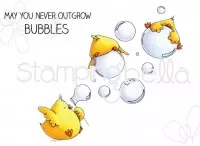 Bubble Chicks stamping bella Gummistempel