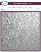 3-D Embossing Folder - Tidal Sand - Creative Expressions - 20x20xm