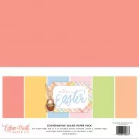 My Favorite Easter - Coordinating Solids Pack - 12"x12" - Echo Park