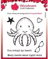 Octavia Clear Stamps Woodware Craft Collection