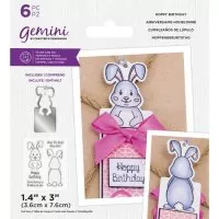 Hoppy Birthday - Clear Stamps + Dies - Crafters Companion