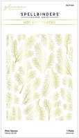 Pine Sprays - Hot Foil Plate - Spellbinders