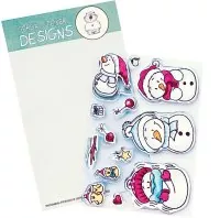 Snowman Friends - Clear Stamps - Gerda Steiner Designs
