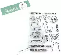 Llama Tell You - Clear Stamps - Gerda Steiner Designs
